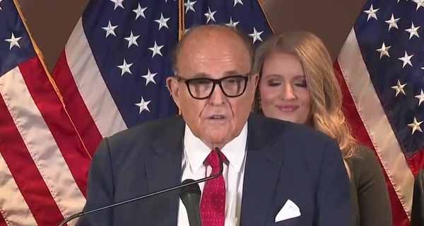 BREAKING: New York has suspended Rudy Giuliani’s law license