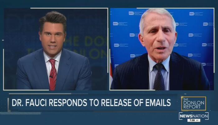 Testy Fauci Struggles to Answer Basic Questions About His E-Mails in NewsNation Interview