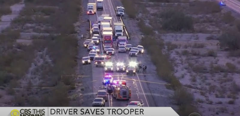 MUST WATCH: Amazing story of how a Good Samaritan with a GUN saved a State Trooper’s life