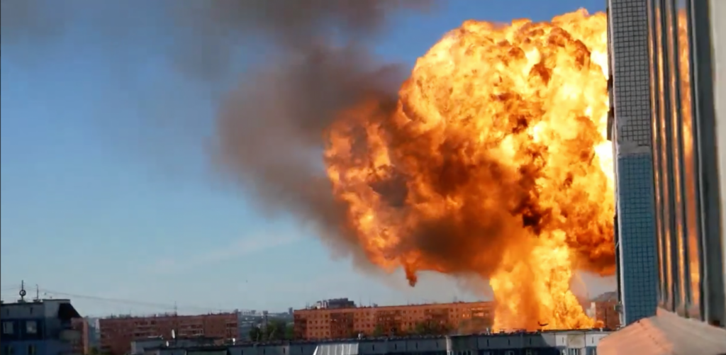 Dozens Injured in Russian Gas Station Explosion