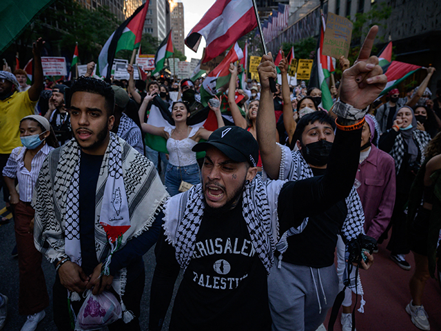 Anti-Israel Activists in NYC Call for Violent ‘Intifada, Revolution,’ Israel’s Demise
