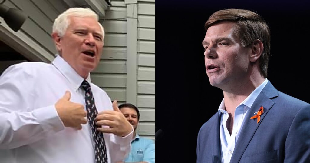 BREAKING: Mo Brooks Says Eric Swalwell’s Team Illegally Entered His Home, Accosted His Wife, To Serve Lawsuit
