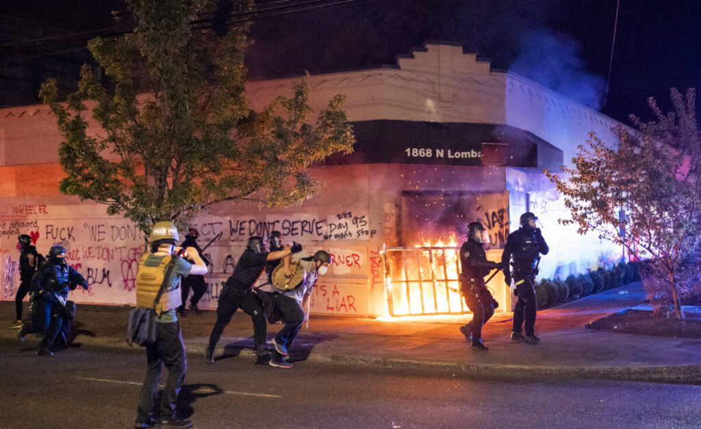 Portland Police Union Relocating After Being Repeatedly Targeted by Antifa
