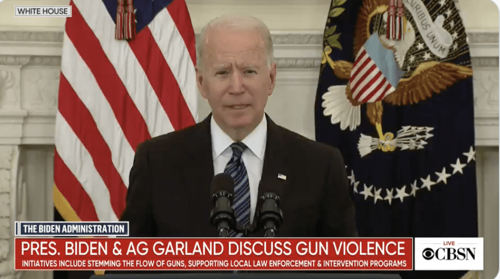 Biden’s Crime Plan is All About Guns: “No one needs to have a weapon that can fire over 30, 40, 50, even up to 100 rounds...unless you think the deer are wearing kevlar vests or something”