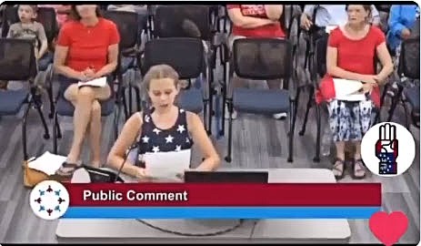 A kid with the right attitude takes on her school board's BLM hypocrisy