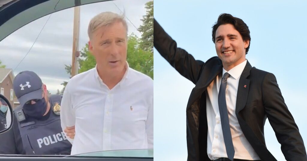 Trudeau Releases Opposition Leader Arrested For Opposing Lockdowns, ‘It’s Nice To Be Free Again!’
