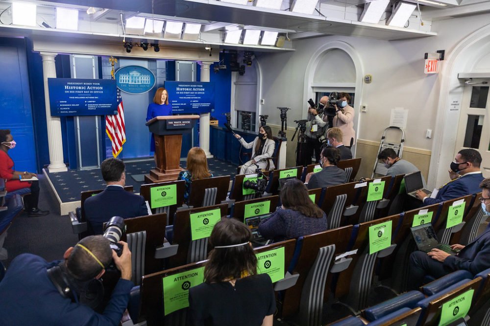 White House Press Corps Doesn’t Ask Psaki Any Questions About Fauci’s Emails
