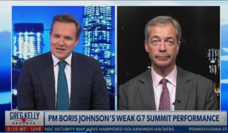Nigel Farage Weighs in on Joe Biden’s G7 Performance: “He Spent Most of the Conference Grinning Inanely… I’m Not Sure He Even Knew He Was in the UK” (Video)