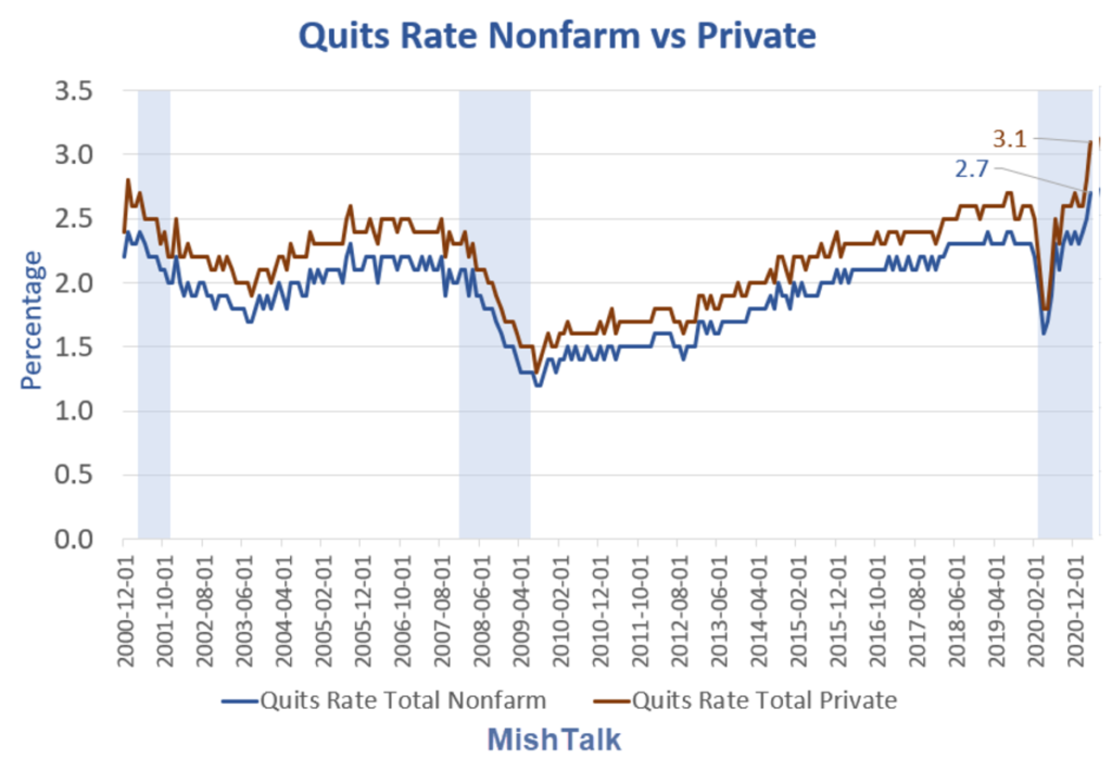 People Are Quitting Their Jobs at a Record Rate: What's Going On?
