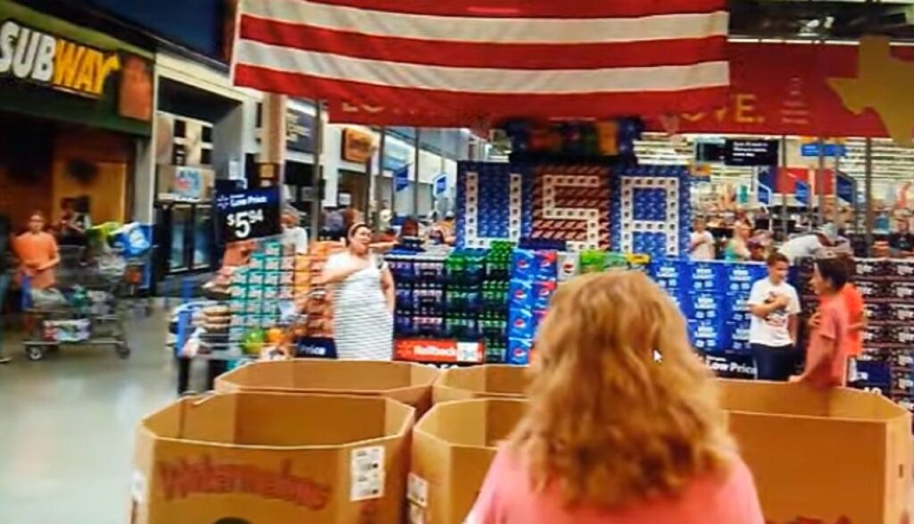 MUST WATCH: Walmart Shoppers in Texas Stop and Sing Beautiful Rendition of the National Anthem