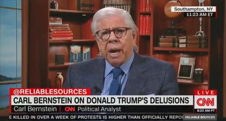 Unhinged Liberal Author Carl Bernstein: “President Trump is Our Own American War Criminal of a Kind We Have Never Experienced Before” (VIDEO)