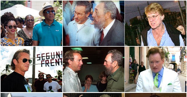 15 Woke Hollywood Celebrities Who Hobnobbed, Vacationed, Promoted Movies in Communist Cuba