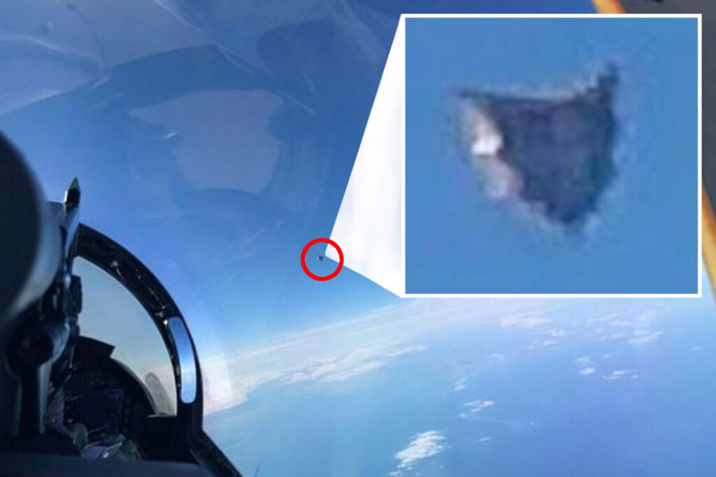 UF-WOW! Leaked Pentagon UFO reports reveal shock pic of mystery ‘silver cube’ over Atlantic and fears of ‘aliens’ beneath seas