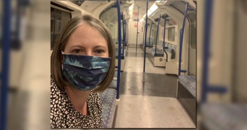 Labour Councillor Ridiculed For Bragging About Wearing a Mask on an Empty Train