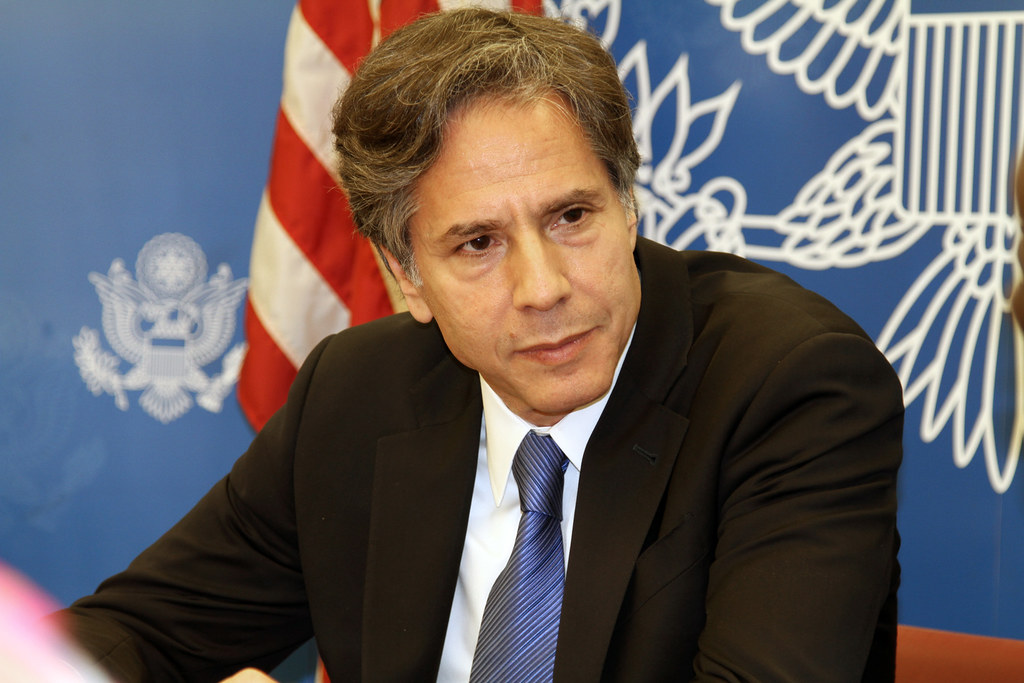 Secretary of state Blinken is setting us up for paying reparations