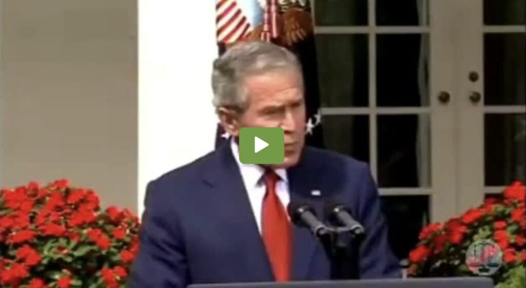 SHOCKING VIDEO FOUND: George W. Bush Admits Explosives Used In 9/11