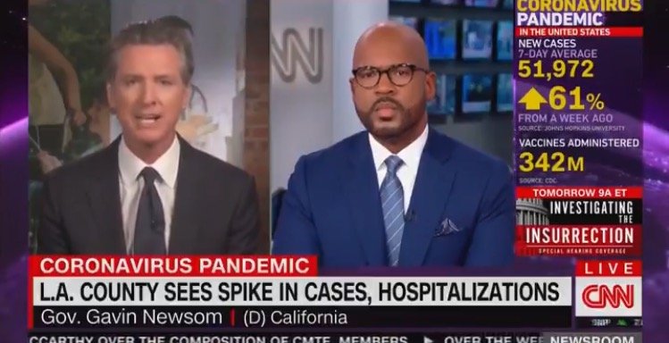CA Governor Gavin Newsom Compares Unvaccinated People to Murderous Drunk Drivers (VIDEO)