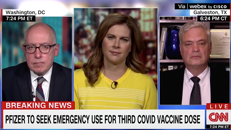 Video: CNN Doctor Says It’s “Time To Start Mandating” COVID Vaccines