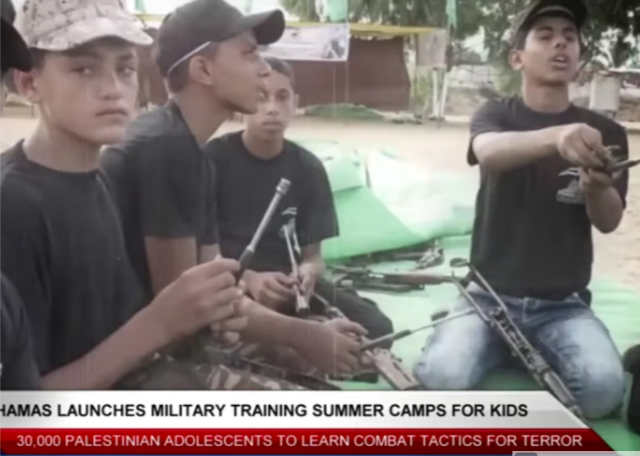 At Gaza Summer Camps, Hamas Trains Kids to Kill Israeli Civilians, Kidnap Soldiers