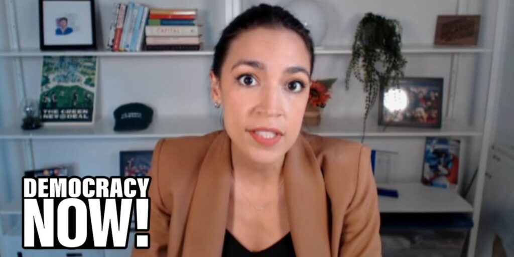 WATCH: AOC will only support infrastructure 'centering frontline, Indigenous, black and brown, and low-income communities'