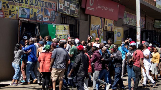 South Africa - Scores arrested in South Africa looting, anti-foreigner protests