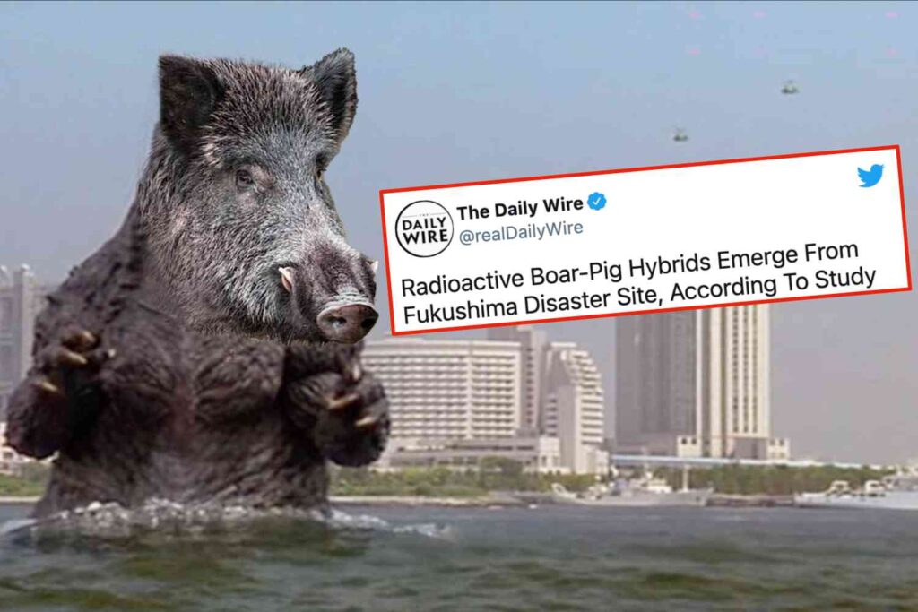 Did anyone have "radioactive boar-pig hybrids" on their end-times Bingo card?