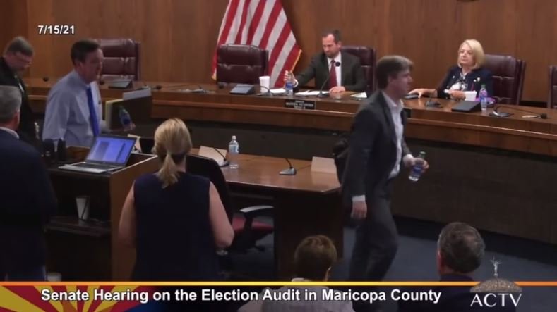 UPDATE: Arizona Audit Team Escorted from Building after Explosive Hearing Confirming Thousands of Fraudulent Votes — Applause Breaks Out! (VIDEO)