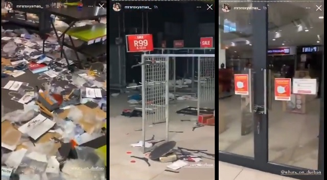 South Africa - Amid Widespread Looting in South Africa, One Type Of Store Was Left Untouched