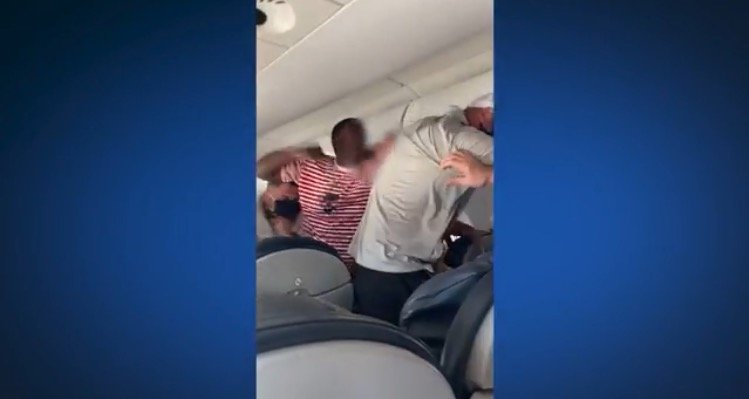 Wild Brawl Breaks Out on American Airlines Flight to Austin From New Orleans (VIDEO)