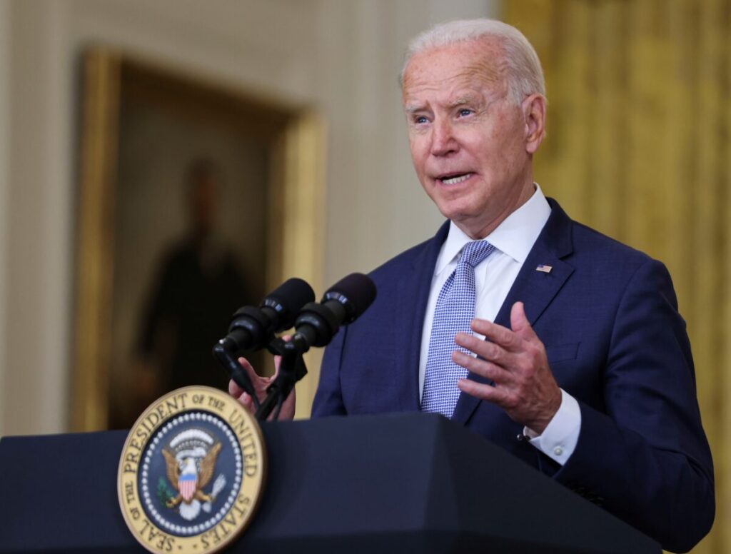 Biden Hasn’t Spoken With Any World Leaders on Fall of Afghanistan: White House