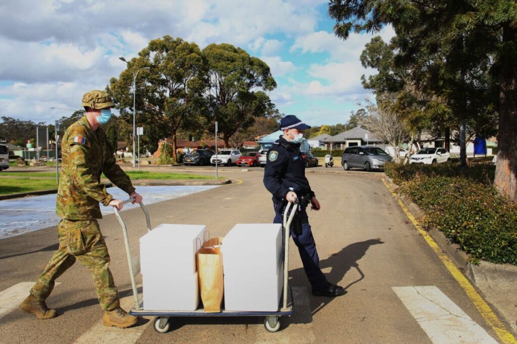 Australian Military Joins COVID-19 Lockdown Monitoring in Sydney