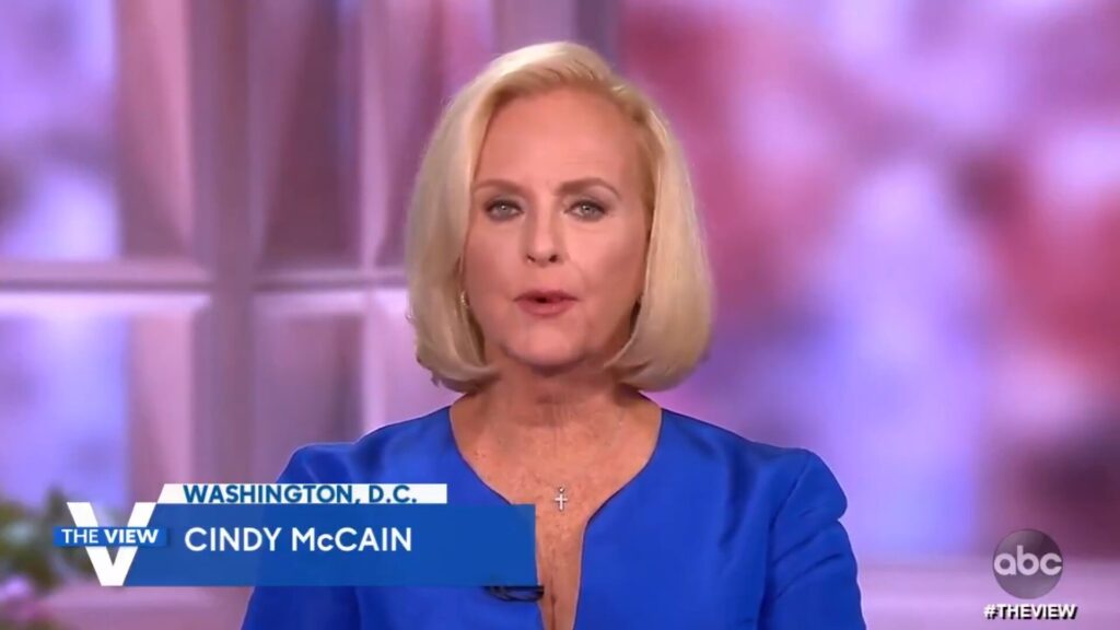 Cindy McCain: I’m “Proud” I Helped Biden