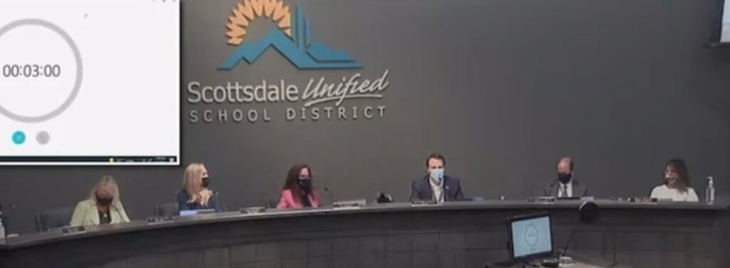 (VIDEO) DISGUSTING School Board PRESIDENT: Whispers “Jesus F– Christ, These People” After Parent Makes Comment
