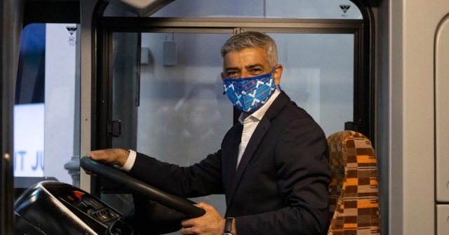 Leftist Mayor Sadiq Khan: Not Wearing a Mask on London Transport Should Be a Crime
