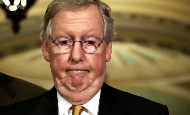 They REALLY Hate You: Mitch McConnell and 17 RINO Senators Vote for Infrastructure Bill that Included ZERO DOLLARS for Border Security During Greatest Border Crisis in History