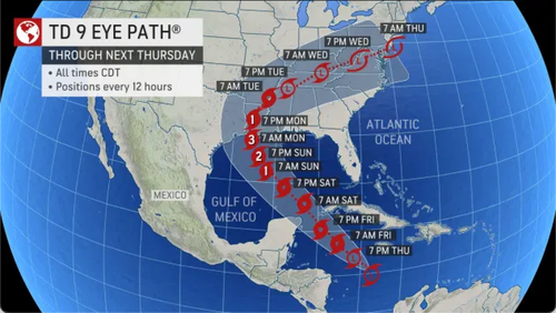 Tropical Storm Ida Could Rapidly Strengthen Into "Major Hurricane"