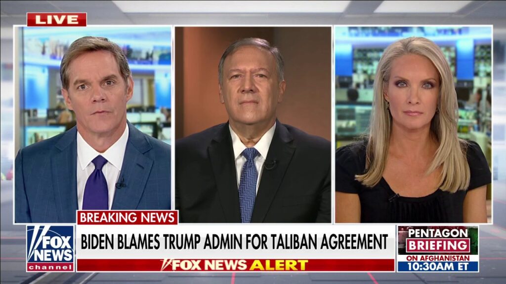 Pompeo pushes back on Biden blaming Trump for Afghanistan withdrawal: We 'maintained deterrence'
