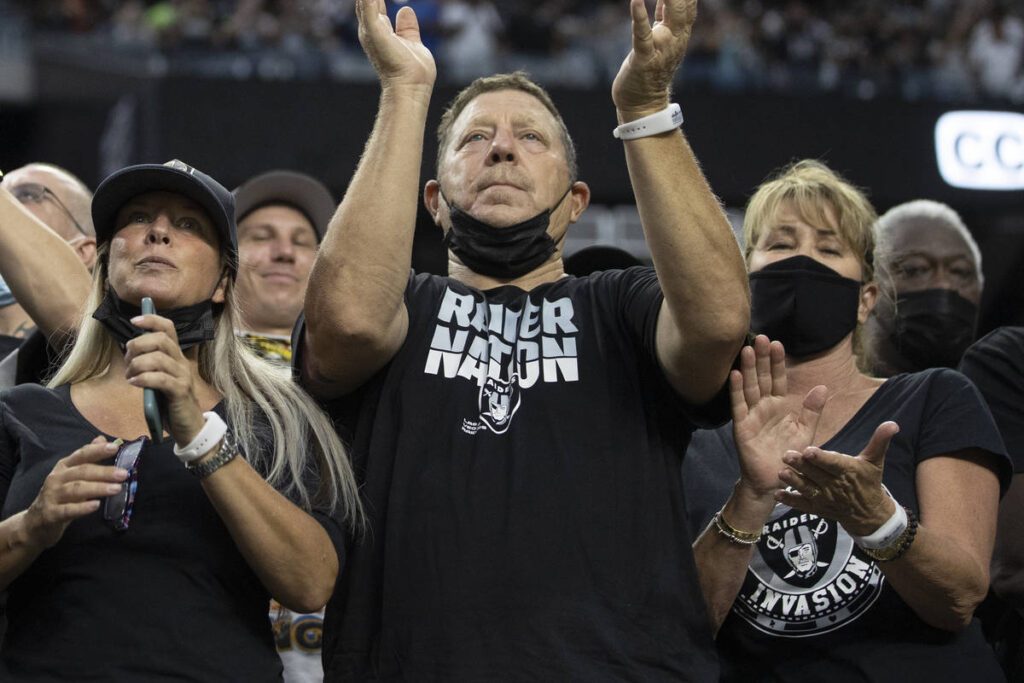 Raiders to require proof of COVID vaccination for fans at Allegiant Stadium