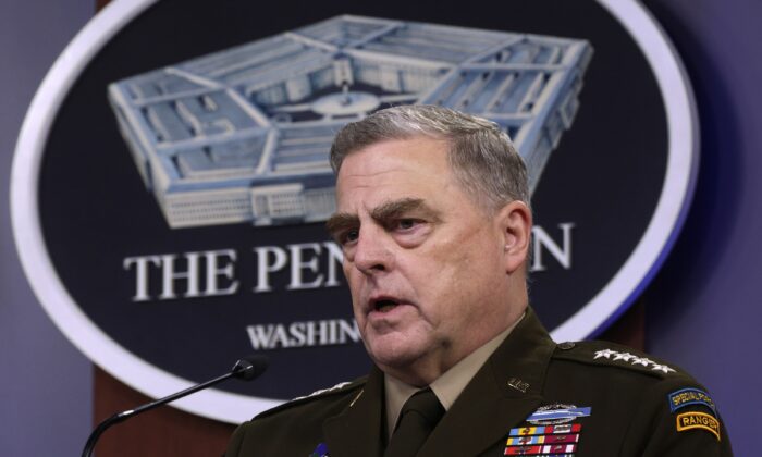 Top Gen. Mark Milley: Nobody Could Have Predicted Afghan Government Would Collapse in 11 Days
