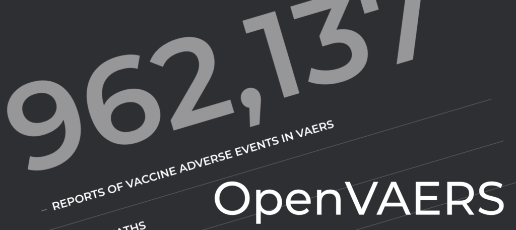 The OpenVAERS Project