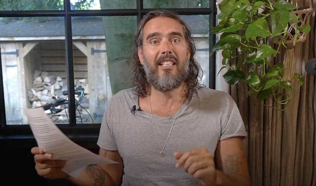 WOW: Has Russell Brand Been Red-Pilled?