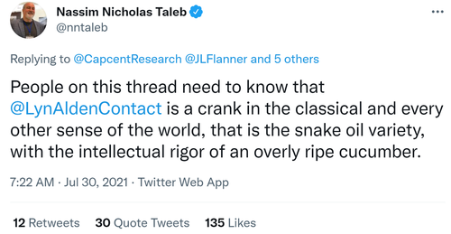 "LIAR!" Twitter Brawl Erupts Between Taleb & Snowden Over Cyberbullying Accusations