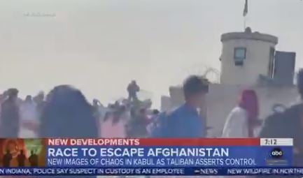 Gun Battle Breaks Out in Kabul After Airport Comes Under Sniper Fire — One Afghan Soldier Dead