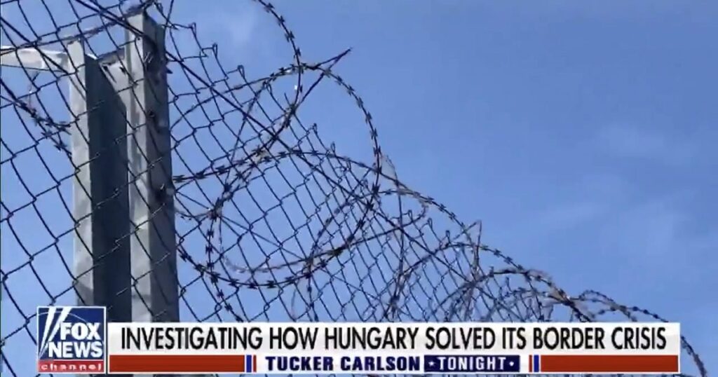 Tucker: Hungary Solves Illegal Immigration Problem