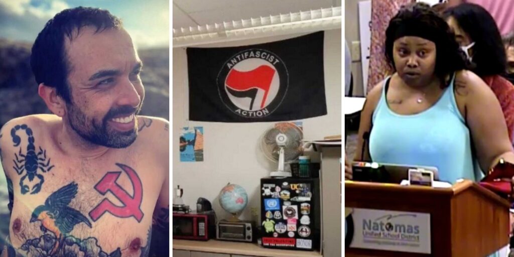 WATCH: Parents confront school board over Antifa teacher busted in sting video