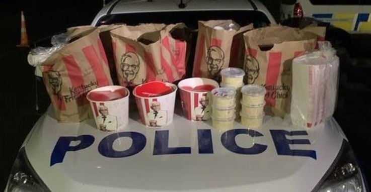 Report: Two Men Arrested for Smuggling Buckets of KFC Chicken and All the Fixings into Auckland Despite Strict COVID Lockdown