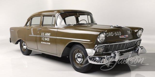 1956 Chevy 150 U.S. Army staff car being auctioned to benefit Honor Flight charity