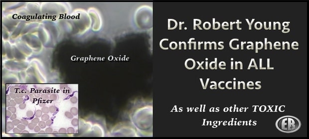 Dr. Robert Young Finds Graphene Oxide in All Four Vaccines and Other Disturbing Ingredients