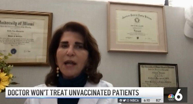 South Florida Doctor Says She Won’t Treat Unvaccinated Patients (VIDEO)