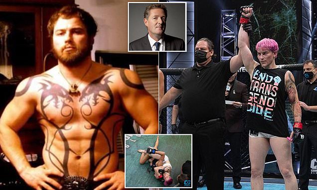 PIERS MORGAN: It made me sick to watch a once-male special forces combat veteran beat up a woman on TV - it’s time to stop this trans sport insanity before women start being killed
